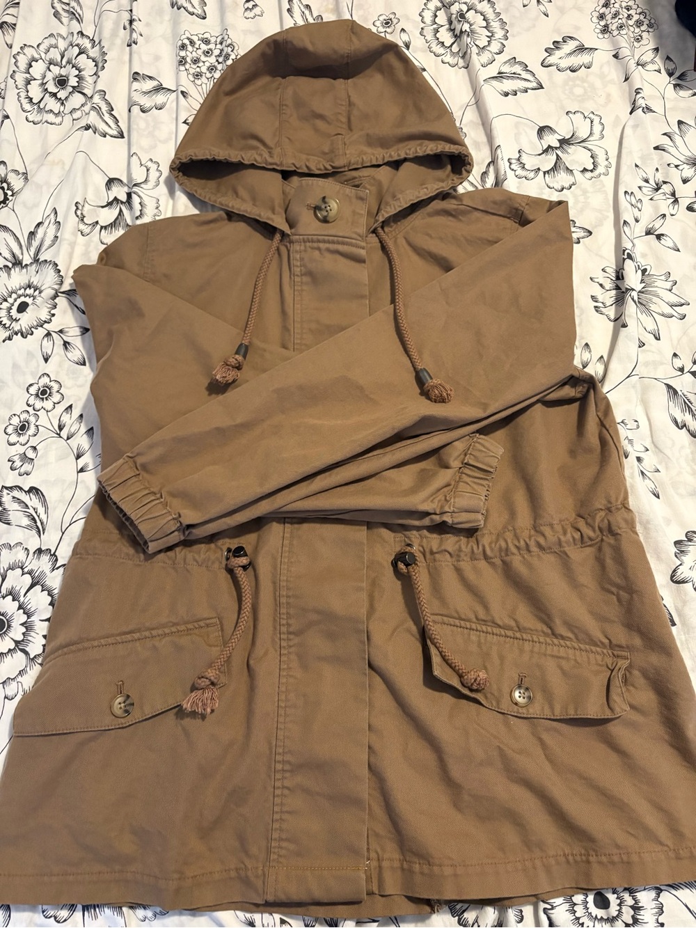 Women’s Hooded Jacket - Brown